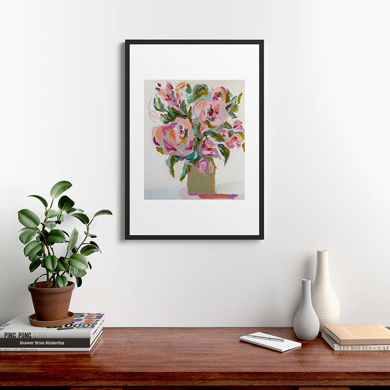 Laura Fedorowicz Floral Study Framed Art Print