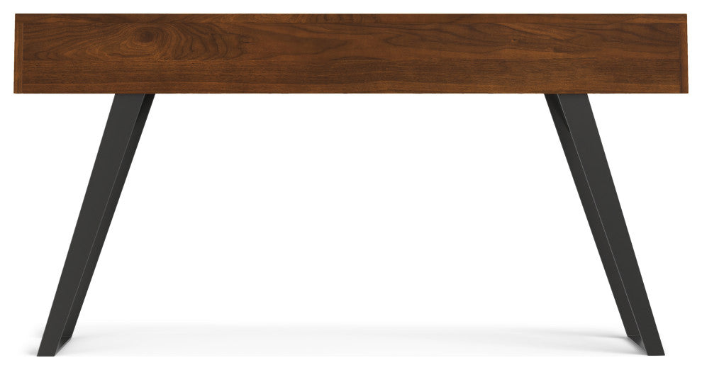 Lowry Console Sofa Table, Walnut Veneer