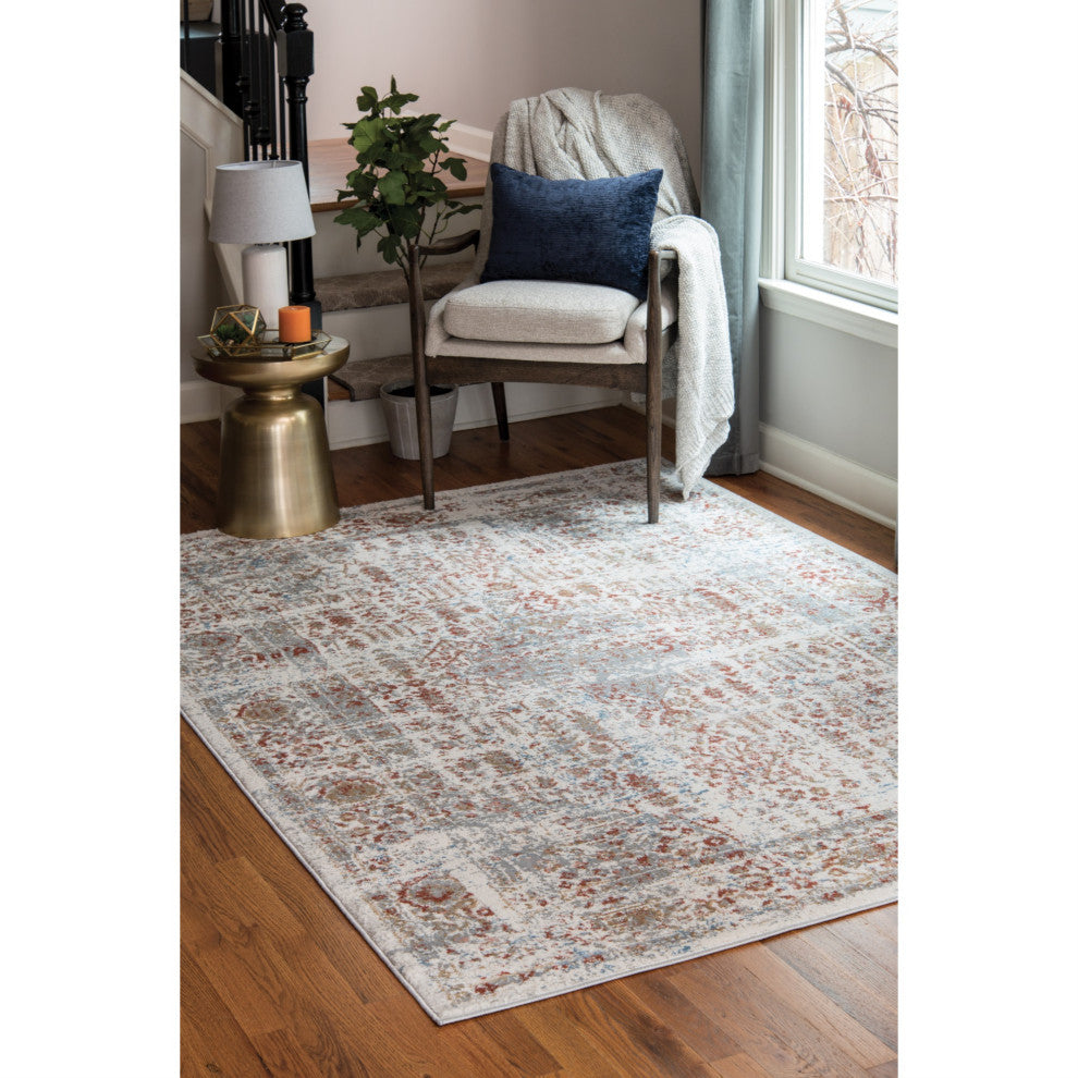 United Weavers Austin Nixon Rust Runner Rug 2'7" x 7'4
