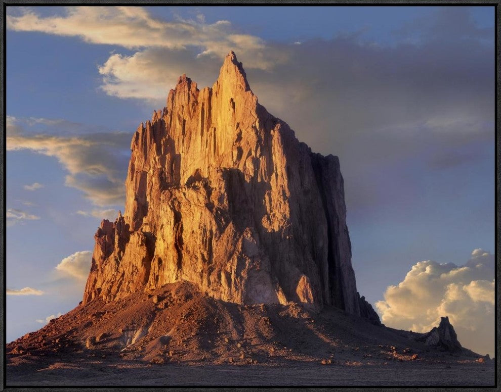Shiprock, The Basalt Core Of An Extinct Volcano, New Mexico, 32"x24"