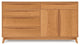 Copeland Catalina 3 Drawers On Left, 2 Doors On Right Buffet, Cognac Cherry