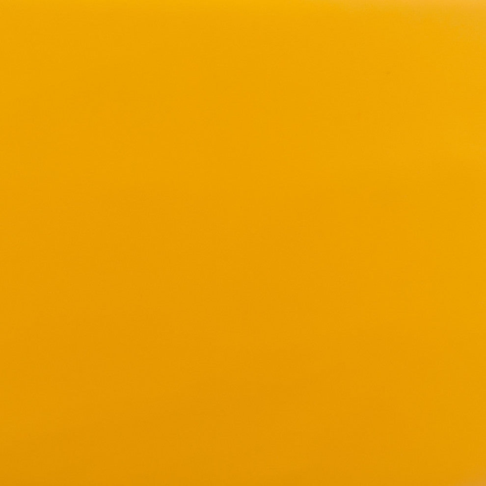 Dining Chair, Set of 2, Faux Vinyl Leather, Steel, Yellow, Kitchen Cafe Bistro