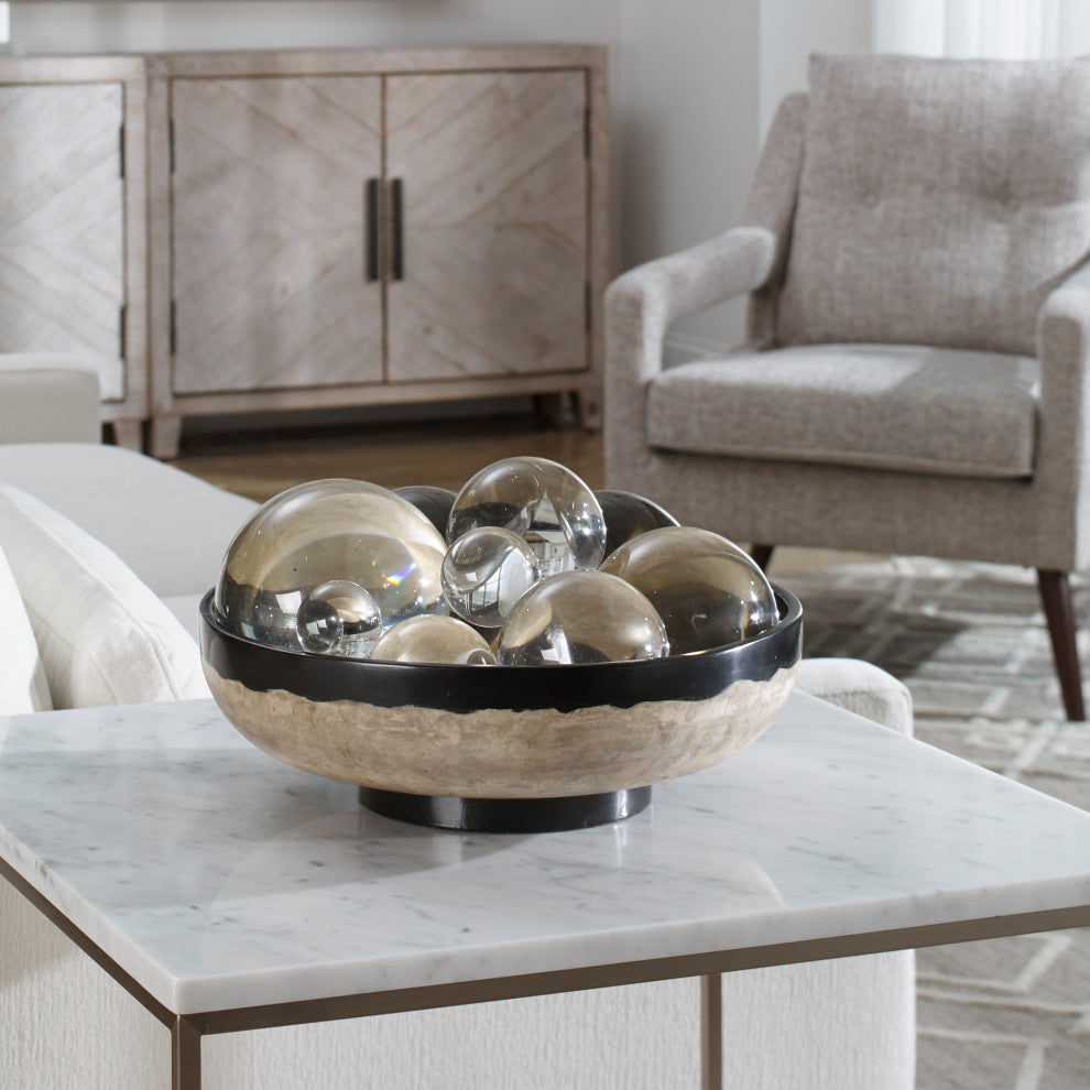 Uttermost Rastia 14x5" Terrazzo Bowl