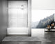 Home Living 60X60 Frameless Double Sliding Tub Door, Polished Chrome