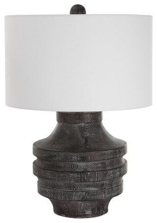 Uttermost Timber Carved Wood Table Lamp
