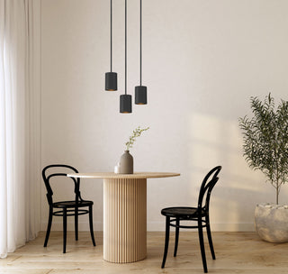 Pilson 7" Rod Pendant, Replaceable LED, Matte Black