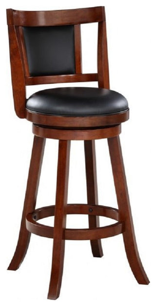 Avianna Swivel Stool, Cherry, Counter Height