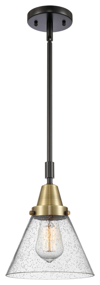 INNOVATIONS LIGHTING 447-1S-BAB-G44-LED Large Cone Mini Pendant