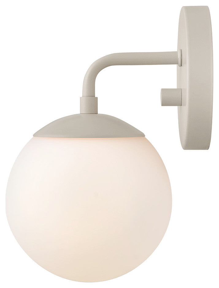 Lark Julep Medium Single Light Sconce, Light Taupe