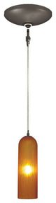 Light Low Voltage Pendant And Canopy Kit, Amber Bronze, Amber Bronze