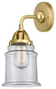 Innovations 288-1W-SG-G182-LED Canton 1 Light 6" Sconce, Satin Gold