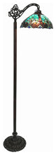 LIAISON Tiffany-style 1 Light Victorian Reading Floor Lamp 13" Shade
