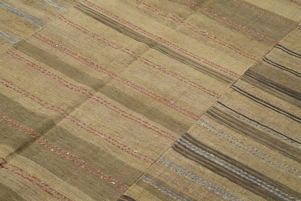 Rug N Carpet - Handmade Oriental 6' 1'' x 9' 7'' Decorative Wool Kilim Rug