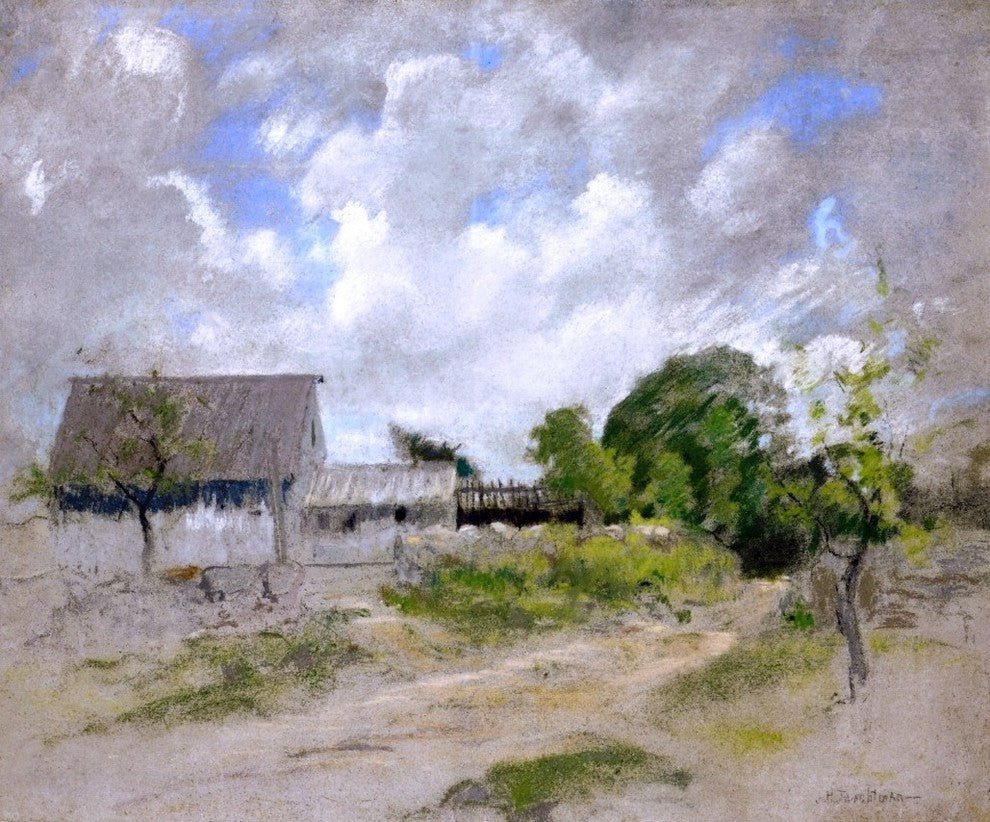 John Twachtman Farm Scene, 20"x25" Wall Decal