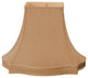 Fancy Square Bell With Bottom Gallery Designer Lampshade, Brown