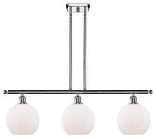 Innovations Lighting 516-3I-PC-G121-8-LED Athens 3 Light 36" Island Light