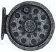 Fly Fishing Reel Cabinet Knob, Pewter