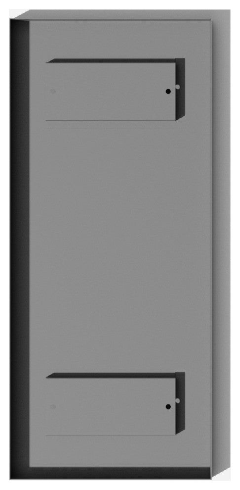Long Box Series Trays, Gray, Small