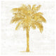 "Palm Coast II On White" Digital Paper Print by Sue Schlabach, 38"x38"
