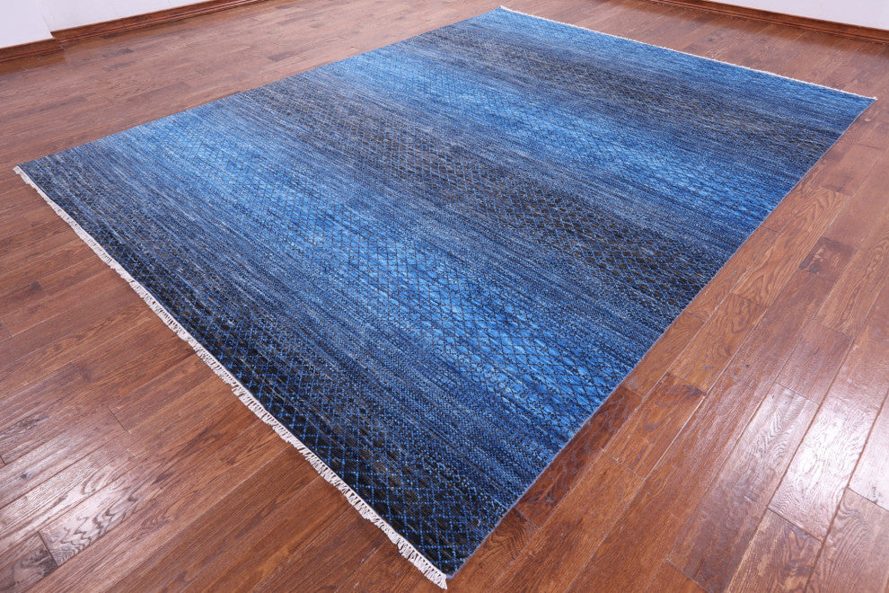 Handmade Savannah Grass Wool Rug 9' 2" X 11' 11" - Q13408