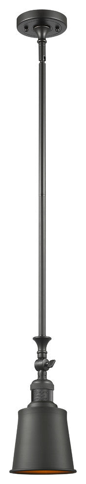 1-Light Dimmable LED Addison 5" Mini Pendant, Oil Rubbed Bronze