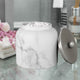 nu steel Misty Silver Collection Cotton Container