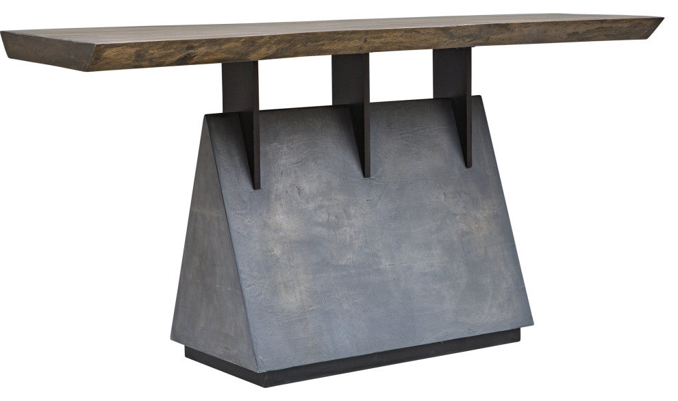 Uttermost Vessel Industrial Console Table