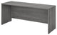 Studio C 72W x 24D Credenza Desk in Platinum Gray - Engineered Wood