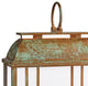 Elegant Vintage Style Distressed Bronze Multi Pillar Candle Holder Tall Rustic