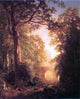 William Trost Richards The Arched Bridge, 20"x25" Wall Decal