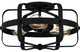 Quoizel QFL5592MBK 3-Light Flush Mount, Quoizel Flush Mount