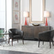 Uttermost Nadie-Light Walnut Console Cabinet