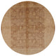 Ahgly Company Indoor Round Mid-Century Modern Area Rugs, 7' Round