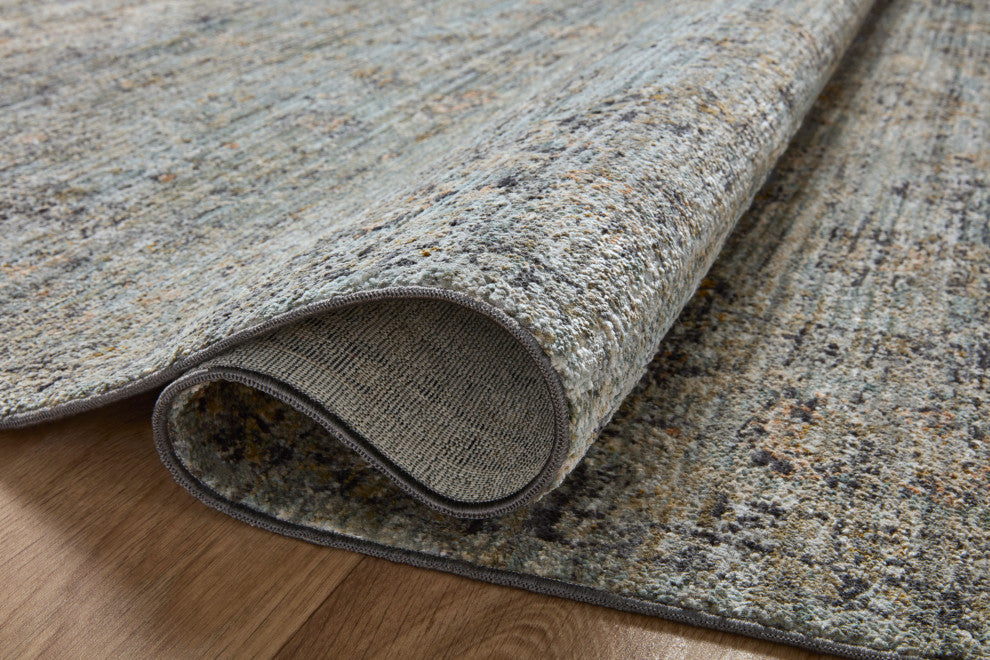 Jean Stoffer x Loloi Katherine Ocean / Gold 7'-10" x 10' Area Rug
