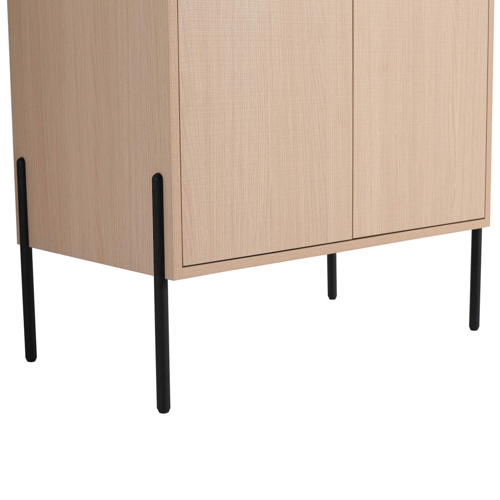 Fine Fixtures Crownpoint Bathroom Vanity, White Oak, 30", White