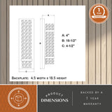 Vilo 4.5-in Wall Light Oil Rubbed Bronze