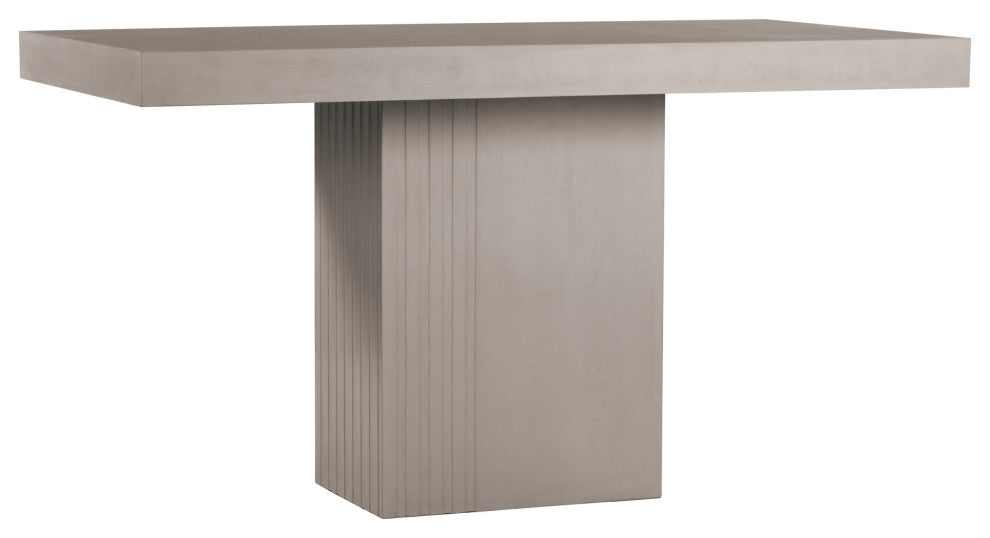Tama Concrete Counter Patio Dining Table