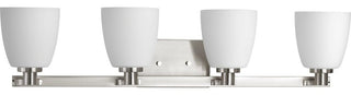 Fleet 4-Light Bath Light, Brushed Nickel