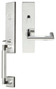 Stuttgart Lever, Mortise Entry Handleset, Right Hand, Polished Stainless Steel