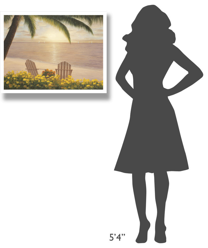 "Side by Side" Digital Paper Print by Diane Romanello, 30"x24"