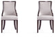 Manhattan Comfort Grand Dining Chairs, Light Gray, Set of 2