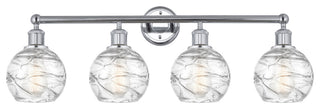 Innovations 616-4W-PC-G1213-6 4 Light Bath Vanity Light, Polished Chrome