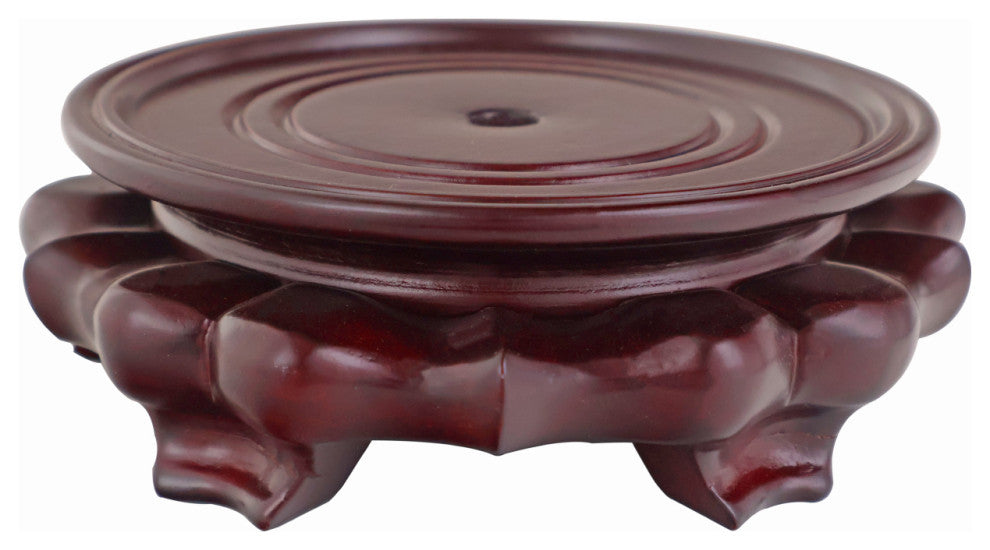 Oriental Onion Shaped Vase Stand, 6