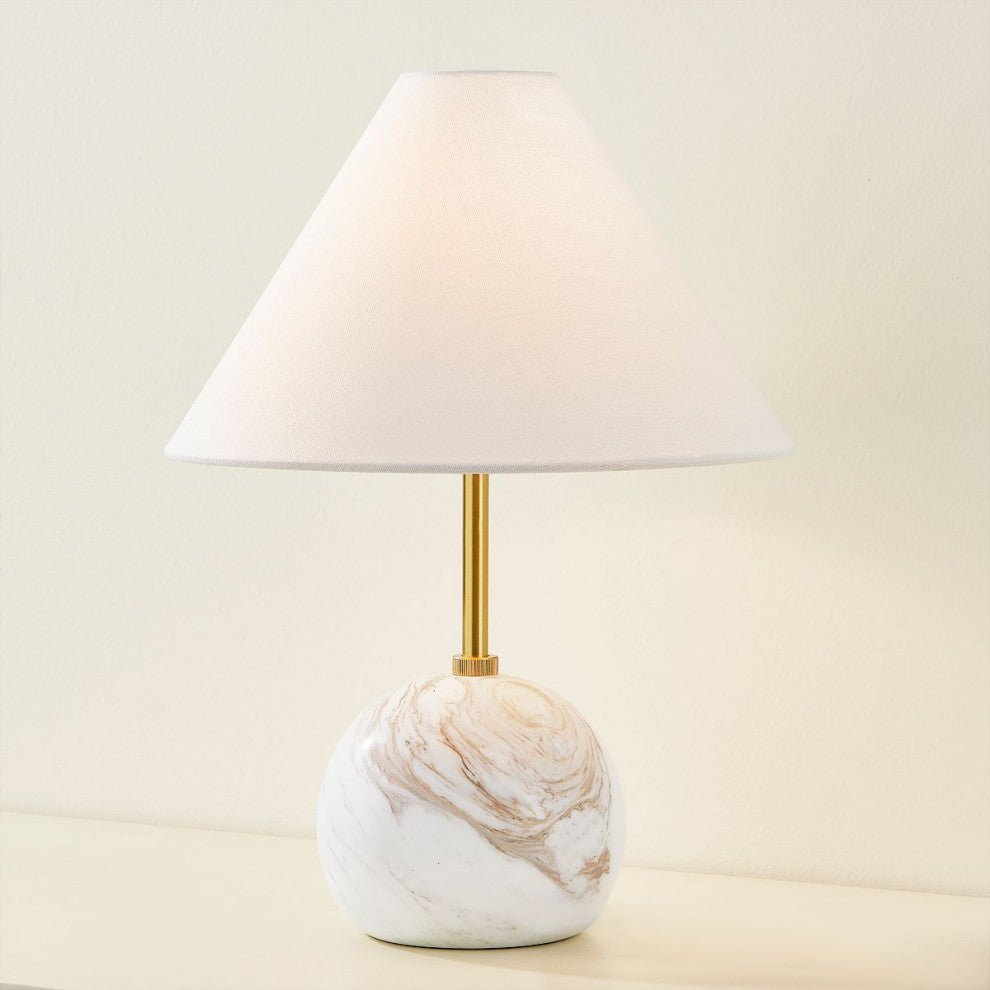 Mitzi Jewel Table Lamp Aged Brass