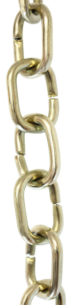 RCH Hardware Brass Round Chandelier Chain, Various Finishes, Polished Brass, U33
