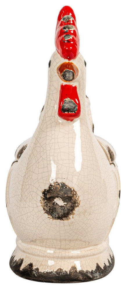 Rooster Container With Lid