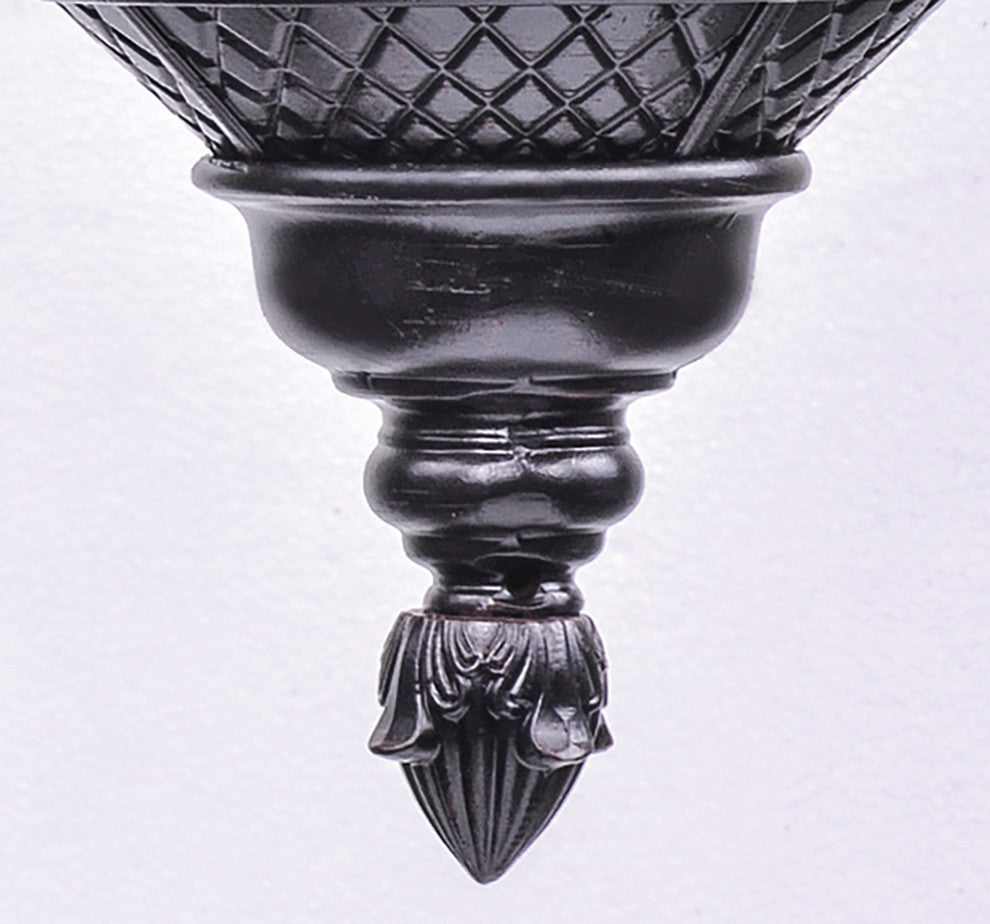 Maxim 55427 Carriage House 25" LED Pendant Light - Oriental Bronze / Water