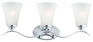Maxim 12083FT Vital 3 Light 24"W Bathroom Vanity Light - Polished Chrome