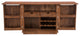 Linea Bar Cabinet Walnut