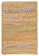 Capel Ocracoke Amber 0425_725 Braided Rugs - 9' 2" X 13' 2" Cross Sewn Rectangle